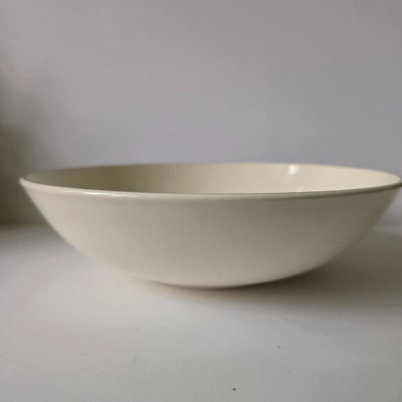 Vintage Blue Lace Earthenware Vegetable Bowl With Blue Floral Design - Picture 3 of 13